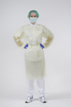 Kaitsekittel kollane L 125cm PP N10